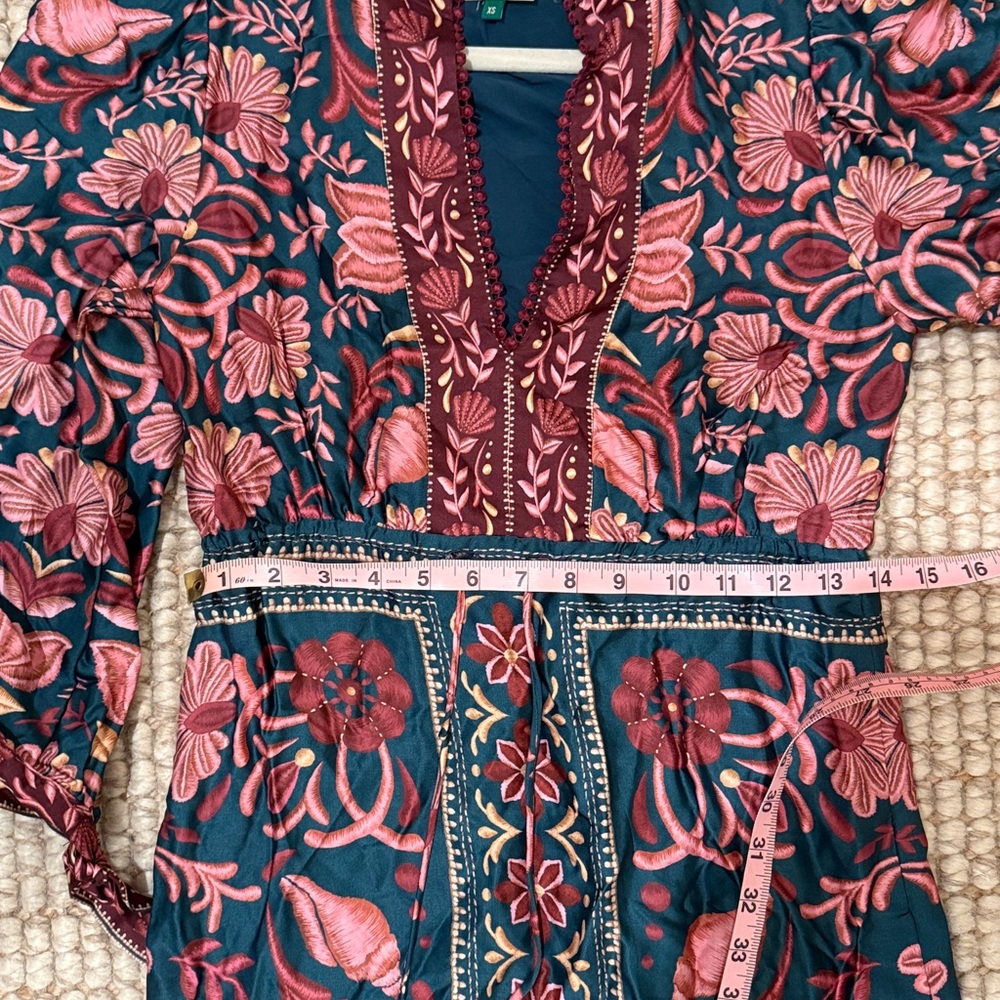 FARM Rio Floral Long Sleeve Dress - Picture 10 of 10